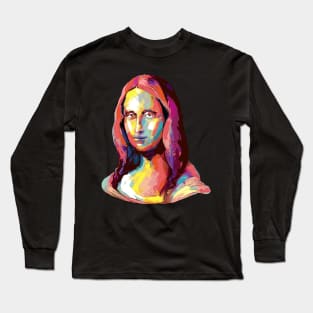 Mona Lisa Long Sleeve T-Shirt